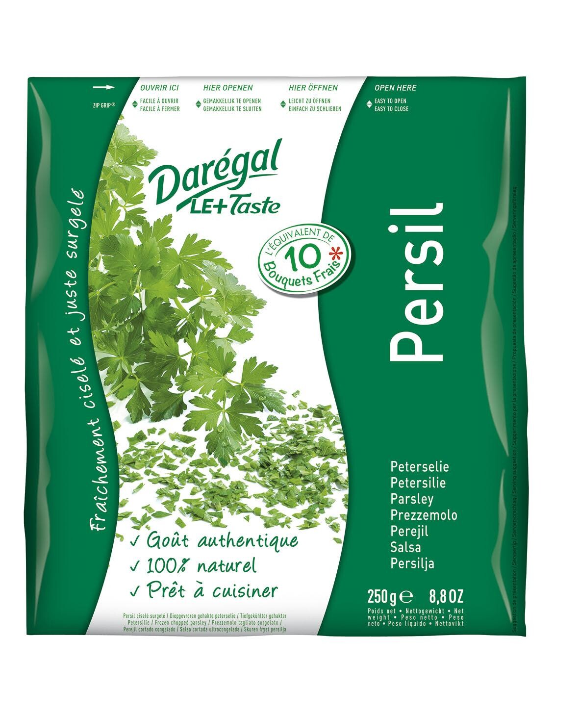 Daregal Herbs Chopped Parsley 250gr Frozen