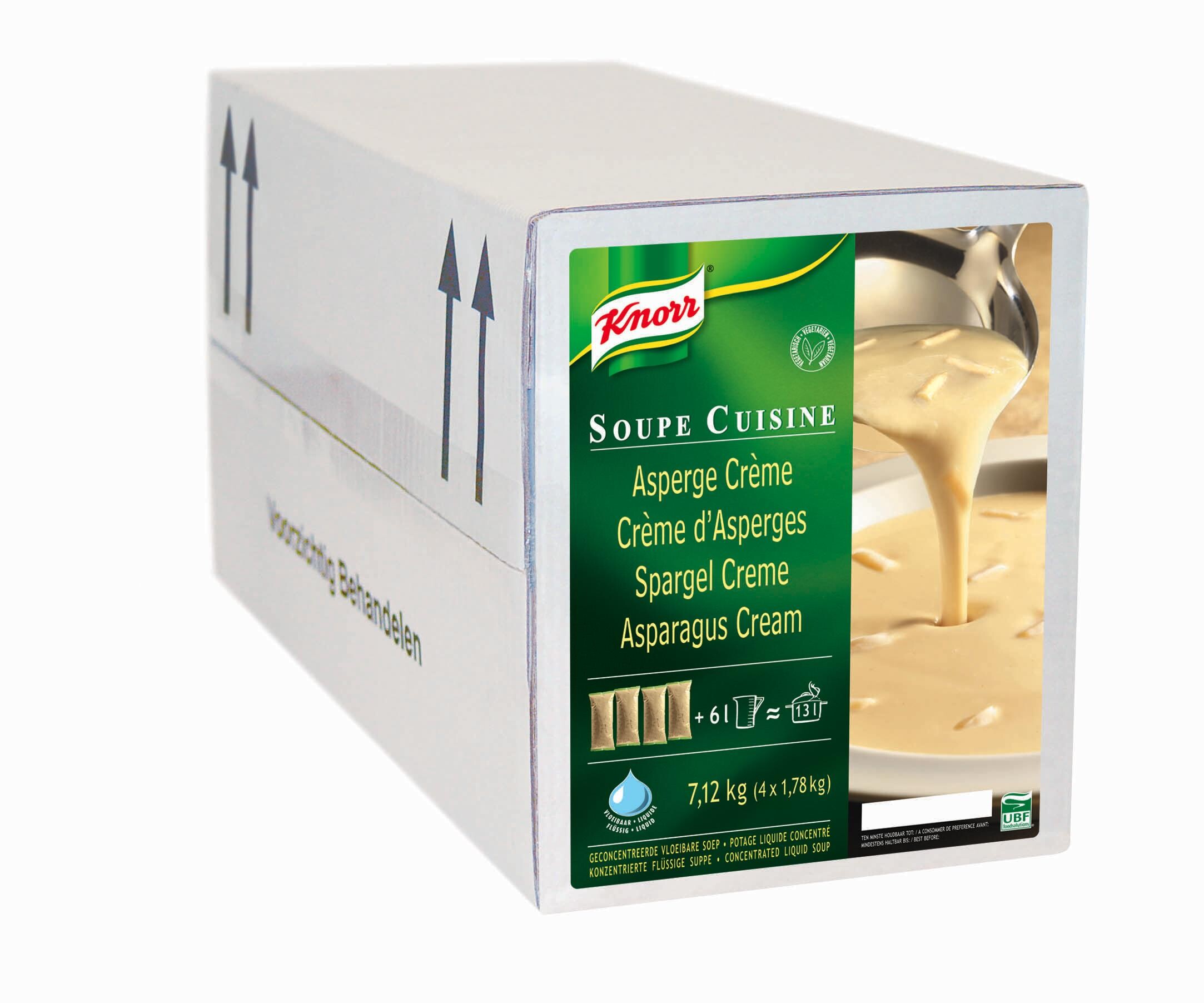 Knorr Soupe Cuisine Aspergecreme 4x2kg