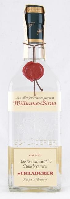 Williams Pear brandy 70cl 40% Schladerer