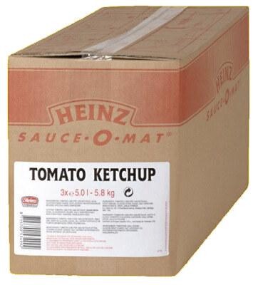 Sauce-O-Mat tomato ketchup 3x5L Heinz