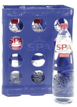 Spa Barisart Bruisend Natuurlijk Mineraalwater 1L glazen fles
