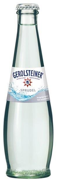Gerolsteiner Sprudel water Gourmet 25cl fles
