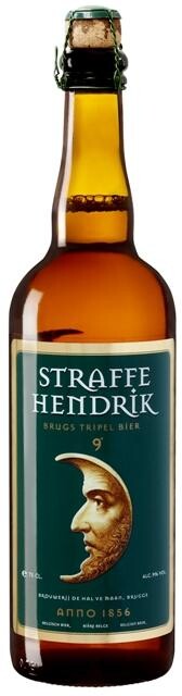 Straffe Hendrik Tripel blond bier 9% 75cl