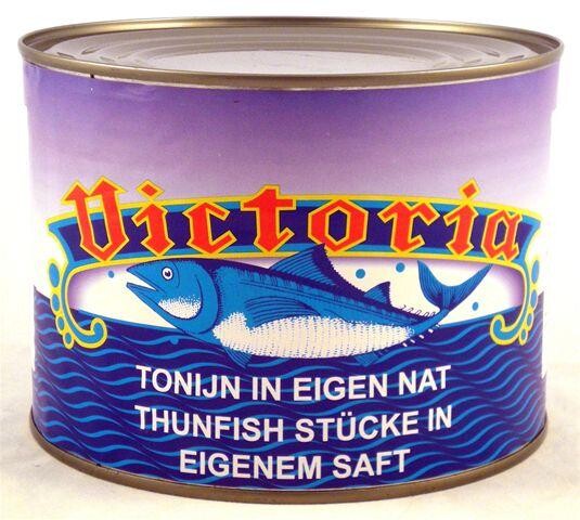 Victoria Tuna chunks in brine 2L canned