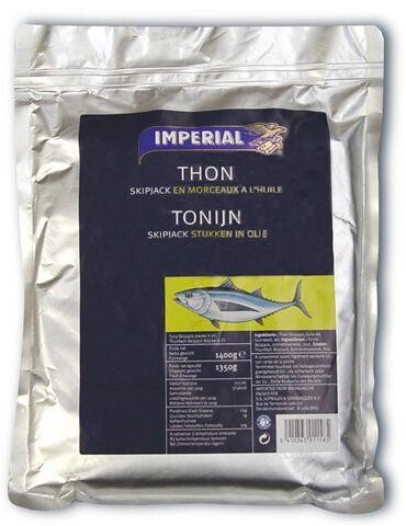 Tuna in oil pouch pack 1400gr Imperial