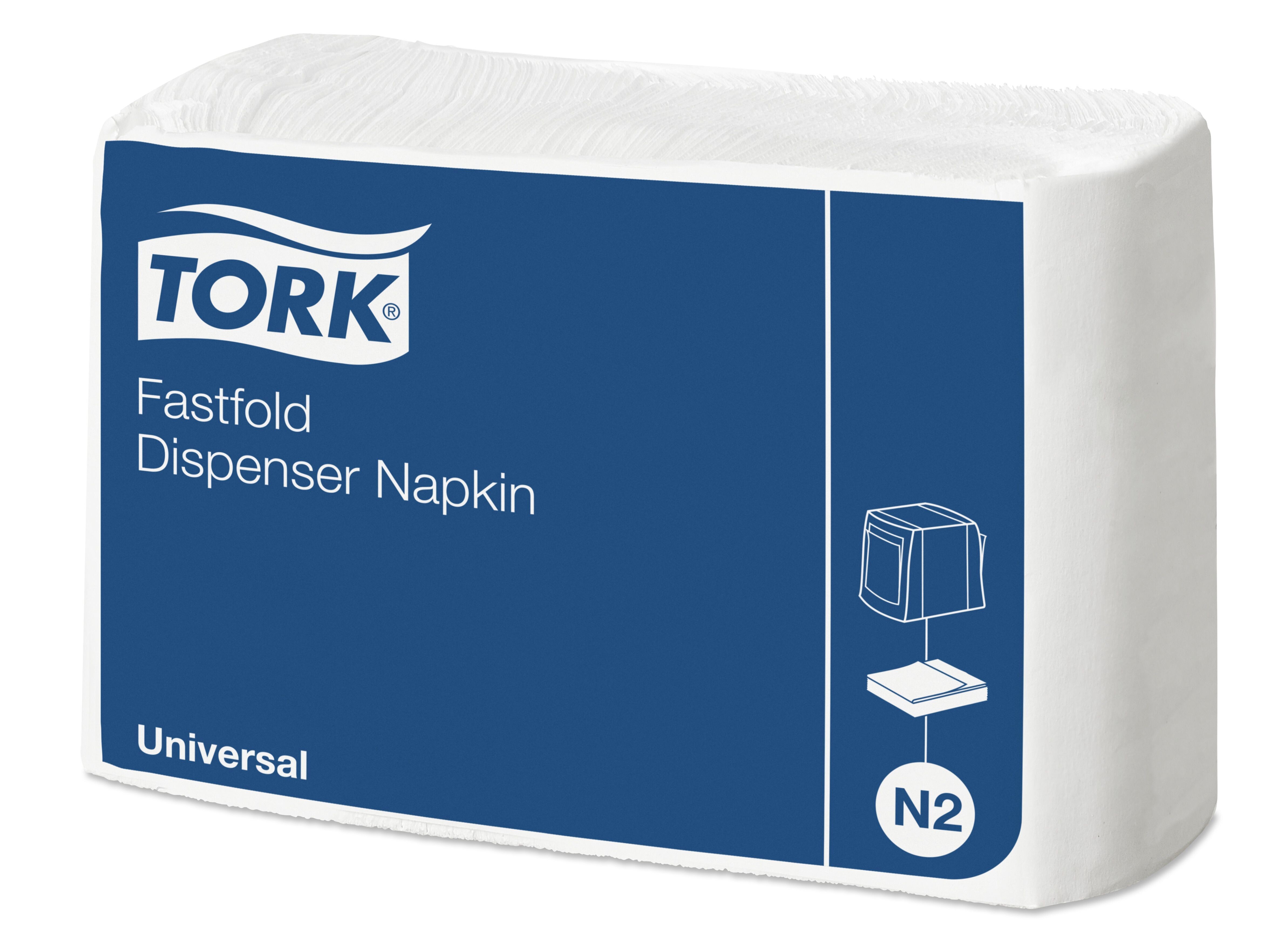 Tork Dispenser napkins white 1-ply 25x30cm 300pcs 10933