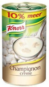 Knorr champignoncreme 0.5L soep in blik