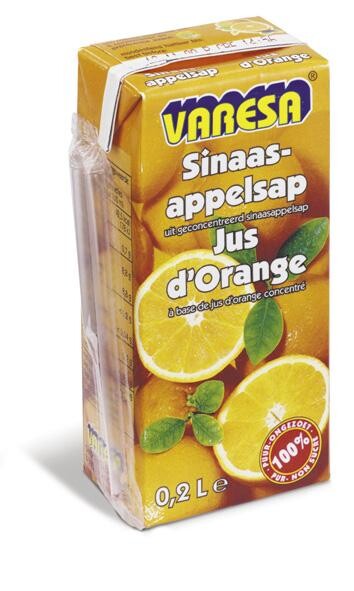 Varesa Orange Juice 30x20cl Brick