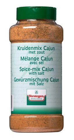 Verstegen Spice Mix Cajun with salt 900gr Pet Jar