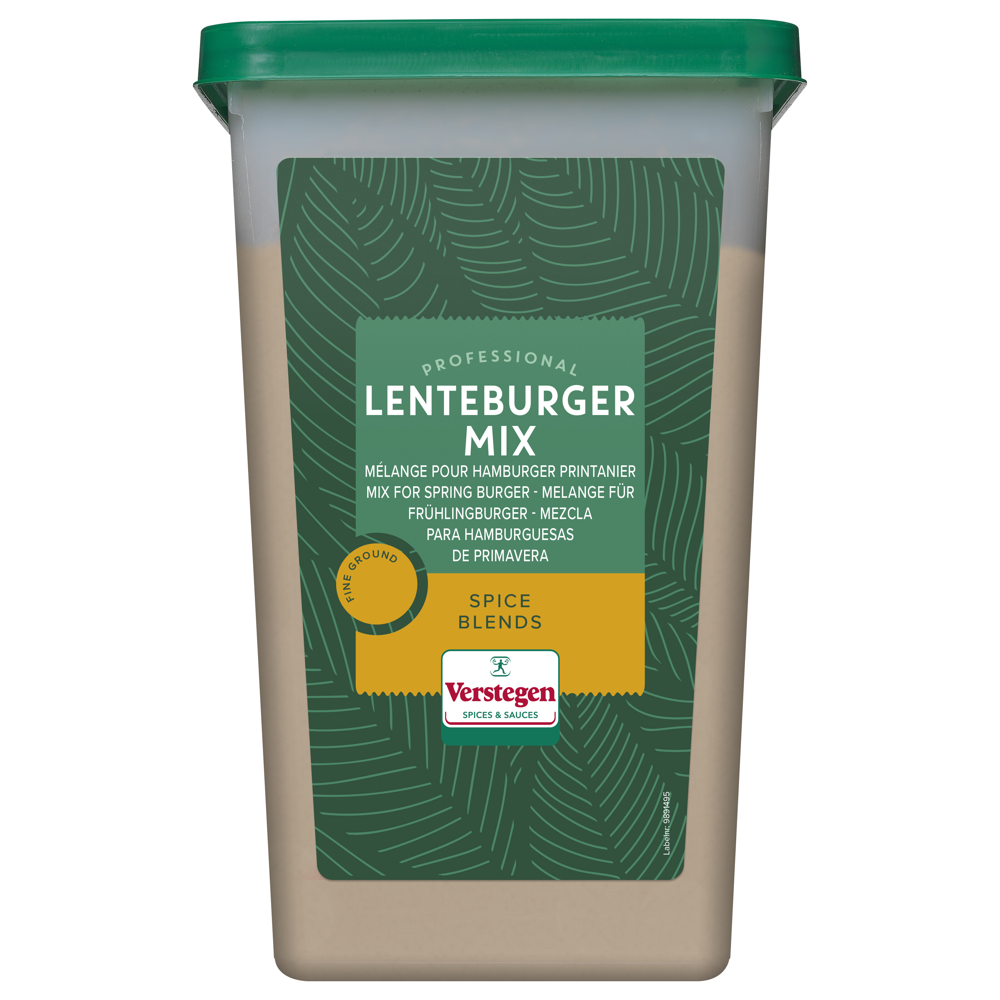 Verstegen Professional Spices Mix for Spring Burger 1.5kg