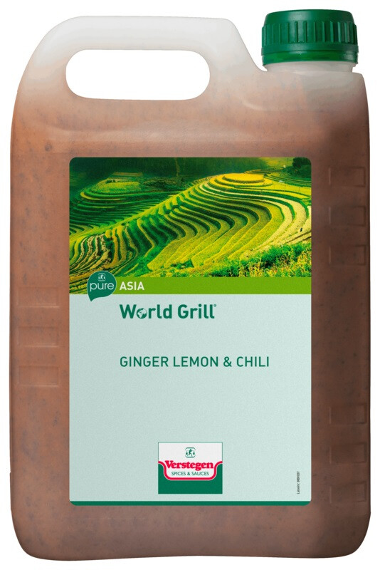 Verstegen World Grill Ginger Lemon & Chili 2.5L Pure