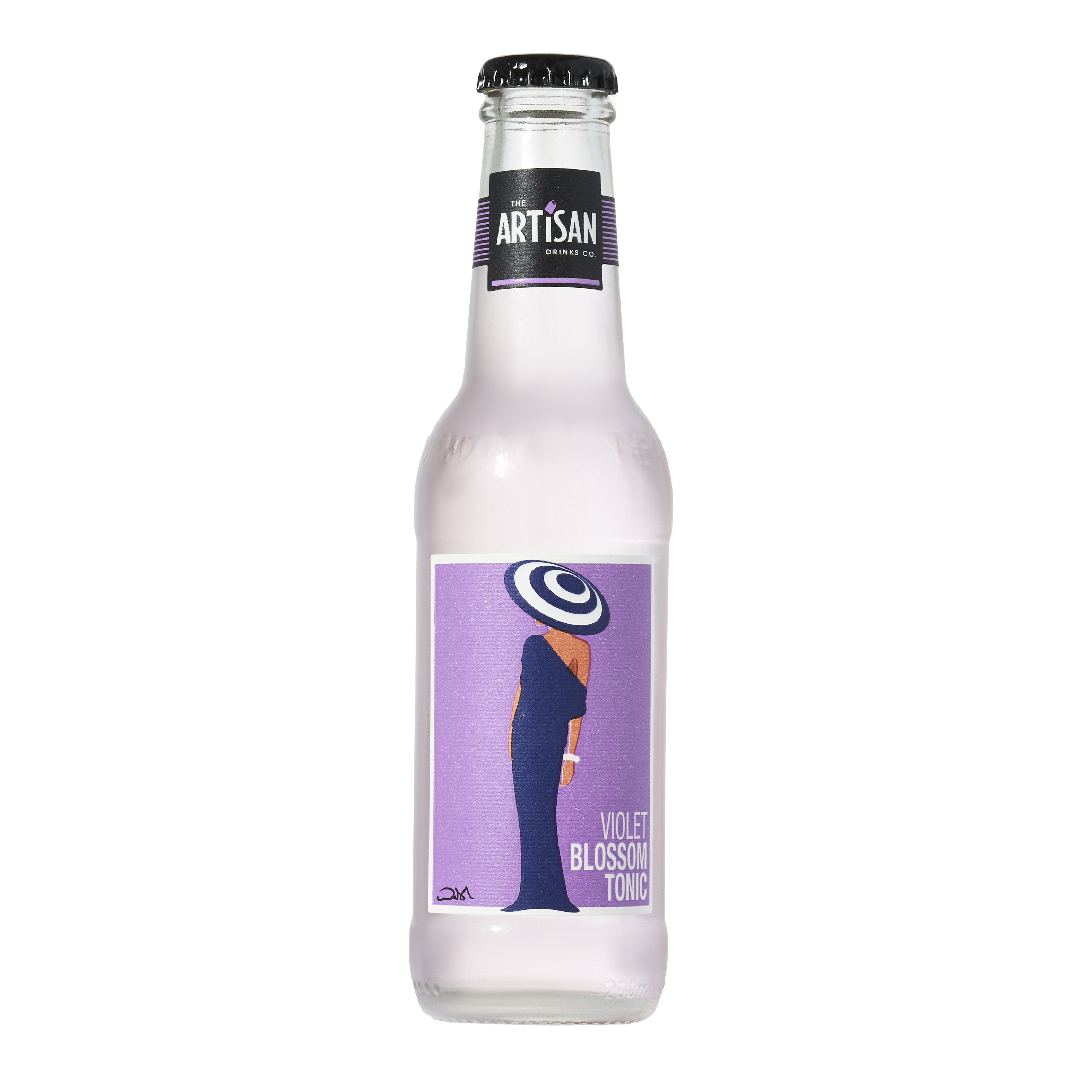 Violet Blossom Tonic Water 24x200ml The Artisan Drinks Co