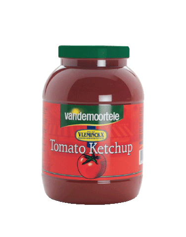 Vandemoortele Sauce Tomato Ketchup 3L Pet Jar