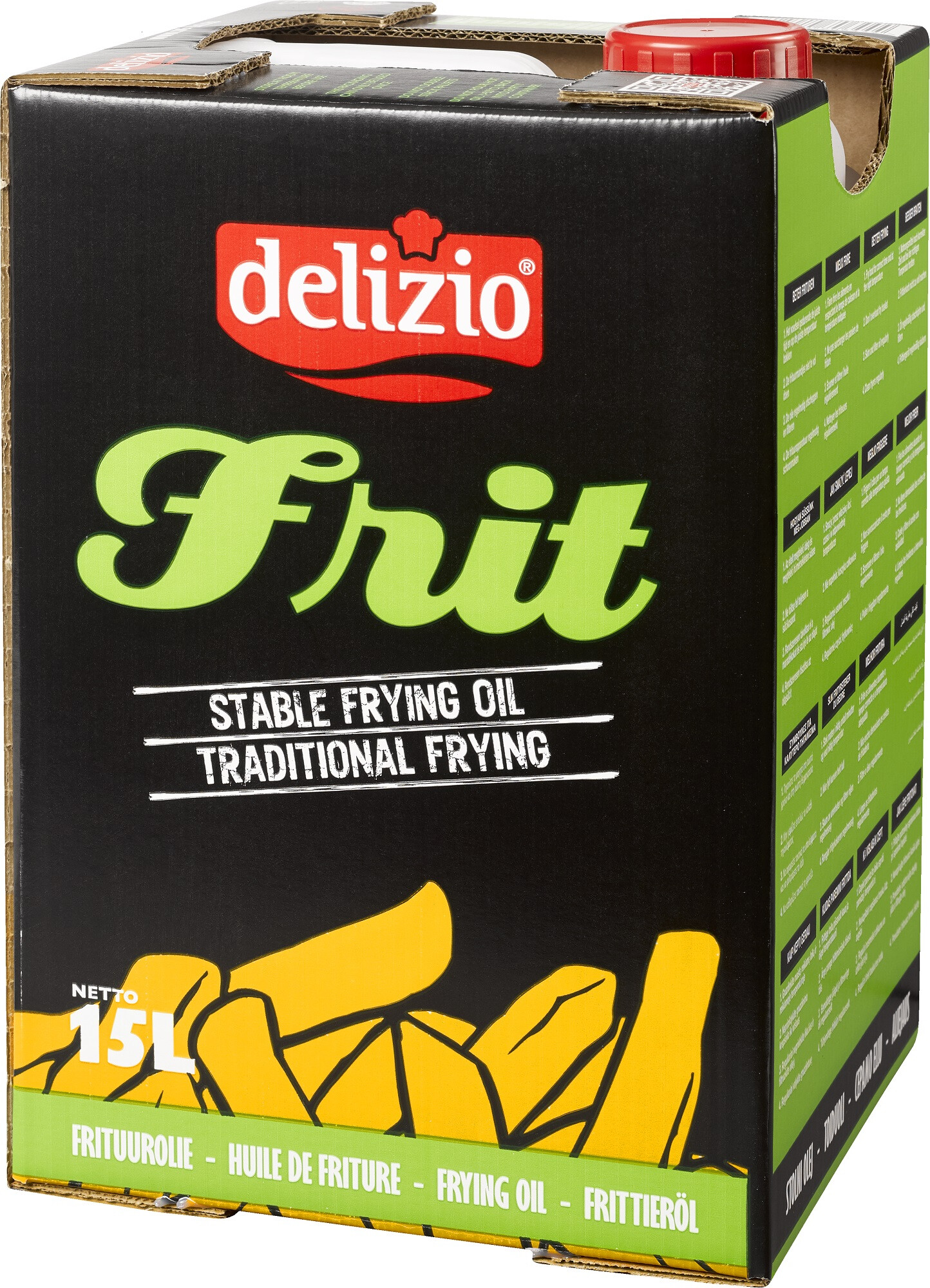 Delizio Frit Frying Oil 15L Can in Box