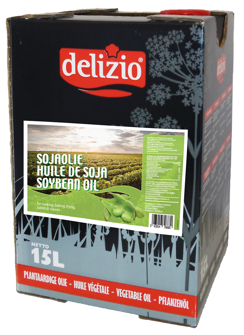 Delizio Soybean Oil 15L Can in Box