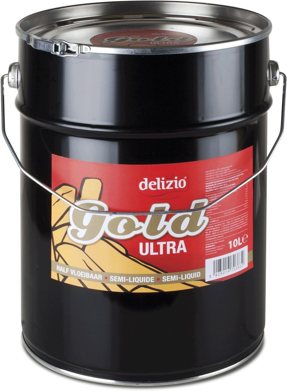 Delizio Gold Ultra Semi Liquid Frying Fat 10L