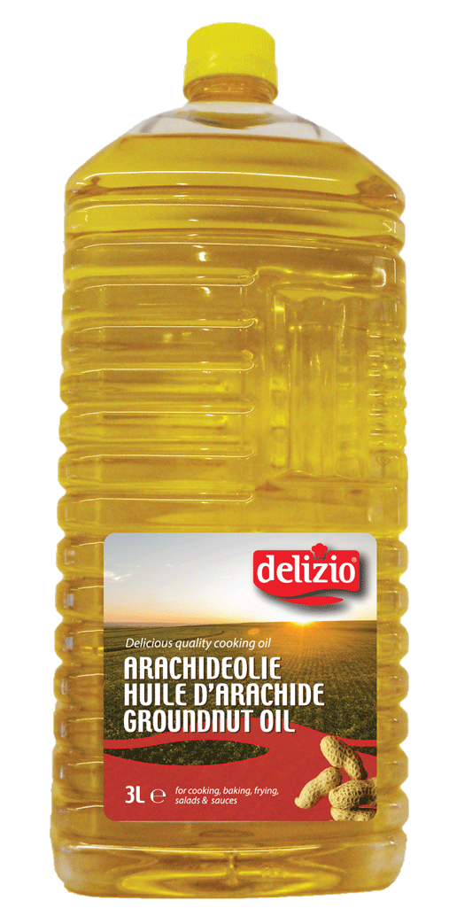 Delizio Groundnut Oil 3L Pet Bottle