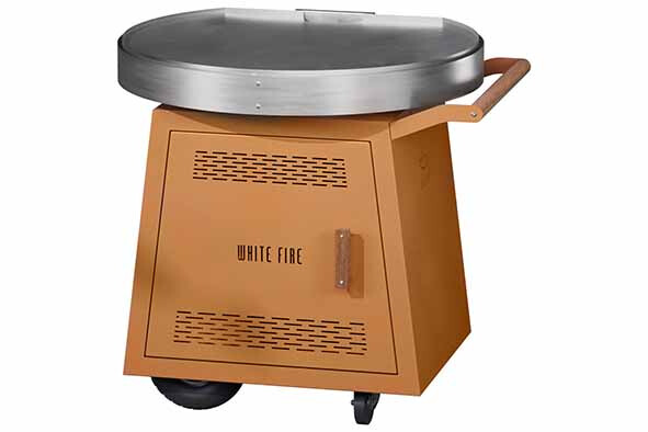 White Fire Blaze Barbecue Corten 1pc