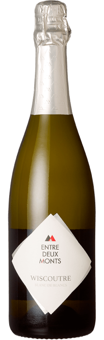 Belgian Sparkling Wine Wiscoutre Blanc de Blancs Brut 75cl Entre-Deux-Monts Winerie