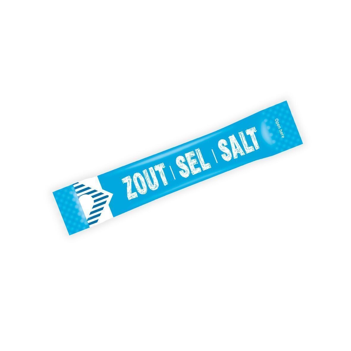 Salt portions 1gr sticks 750pcs Van Oordt (Zout & Peper)