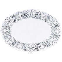 Oval Paper Doilies 37x50cm 250pcs