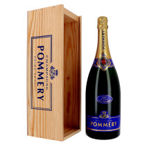 Champagne Pommery Royal 3L Brut Jeroboam + Wooden Case