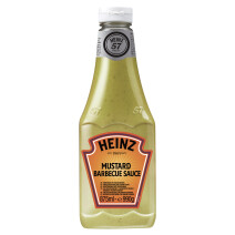 Heinz Mustard Barbecue sauce 875ml squeeze bottle