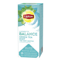 Lipton green tea with mint 25pcs Feel Good Selection