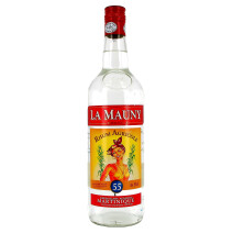 Rum white La Mauny 1L 55% Martinique (Rum)