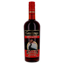 Gosling's Black Seal 151 Overproof 70cl 75.5% Bermuda Black Rum