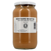 Mustard Mostaard Wostyn 1kg jar (Sauzen)