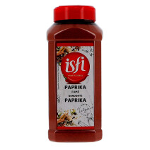 Paprika Powder Noble Sweet 550gr Pet Jar Isfi Spices