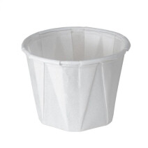 Disposable paper sauce cup 30ml white 250pcs