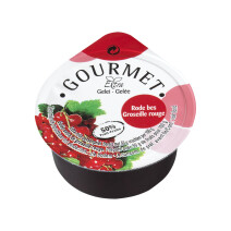Individual Red Berries jam portions 50%fruit cups 100x25gr Gourmet