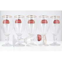 Glass Chalice for Stella Beer 25cl set of 6 pieces