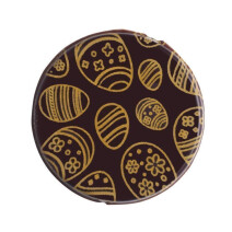 Dark chocolates round Easter Egg 175pcs DV Foods