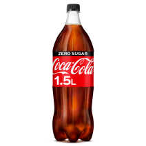 Coca Cola Zero 1.5L PET bottle
