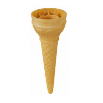 Bistro Cone for Soft Ice Cream 132pcs DV Foods