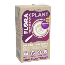 Flora Plant Cooking Professional 1L 15% Lactose Free