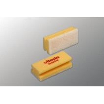 Vileda Professional High Foam Scourer non-scratch 10pcs Yellow