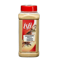 Ginger Ground 450gr Pet Jar Isfi Spices