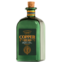 Gift Box Gin Copperhead 50cl + Jigger + Cocktailspoon + 2 x Fever Tree 50cl