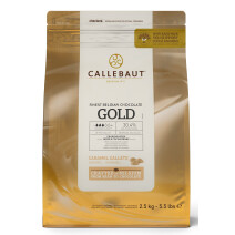Callebaut Finest Belgian Gold chocolate 2,5kg callets (Chocolade)