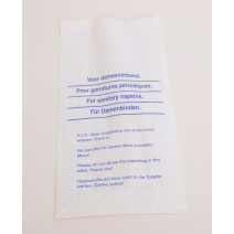 Hygienische zakjes in papier voor damesverband 500st