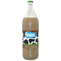 Inex Semi Skimmed Chocolatemilk 12x1L Glass Bottle