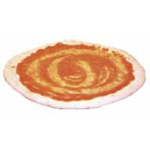 Italiaanse Steenoven pizzabodem 22cm met saus 24x210gr