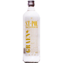 Genever St.Pol 1L 30% Glass Bottle