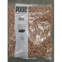 Klaas Puul Peeled Brown North Sea Schrimp 1kg Frozen