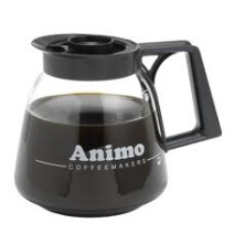 Coffeepot Black in glass 1.8L Animo 1st