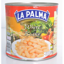 Canned White Beans 2500gr La Palma